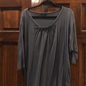 Gap t-shirt material - 3/4 length bat wing sleeve